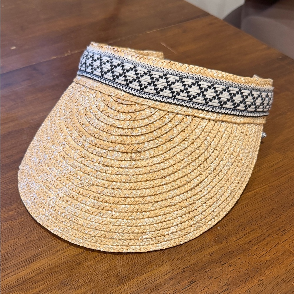 GIGI PIP STRAW VISOR